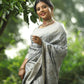 Fossil Beautiful Softy Silk Saree With Zari woven Border