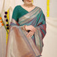 Kanchipuram Pure Rama Silk Handloom Saree