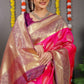 Rani Kanchipuram Pure Silk Handloom Saree With Pure Jari