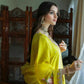 Gorgeous Yellow  Faux Georgette Top and Bottom With Dupatta