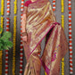 Purple Paithani Pure silk handloom saree with Pure Jari