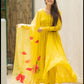 Pure Maska Cotton Silk  Yellow Outfit