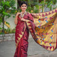 Maroon Paithani Pure Silk Handloom Saree
