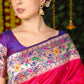 Rani Banarasi Soft Silk Paithani Saree
