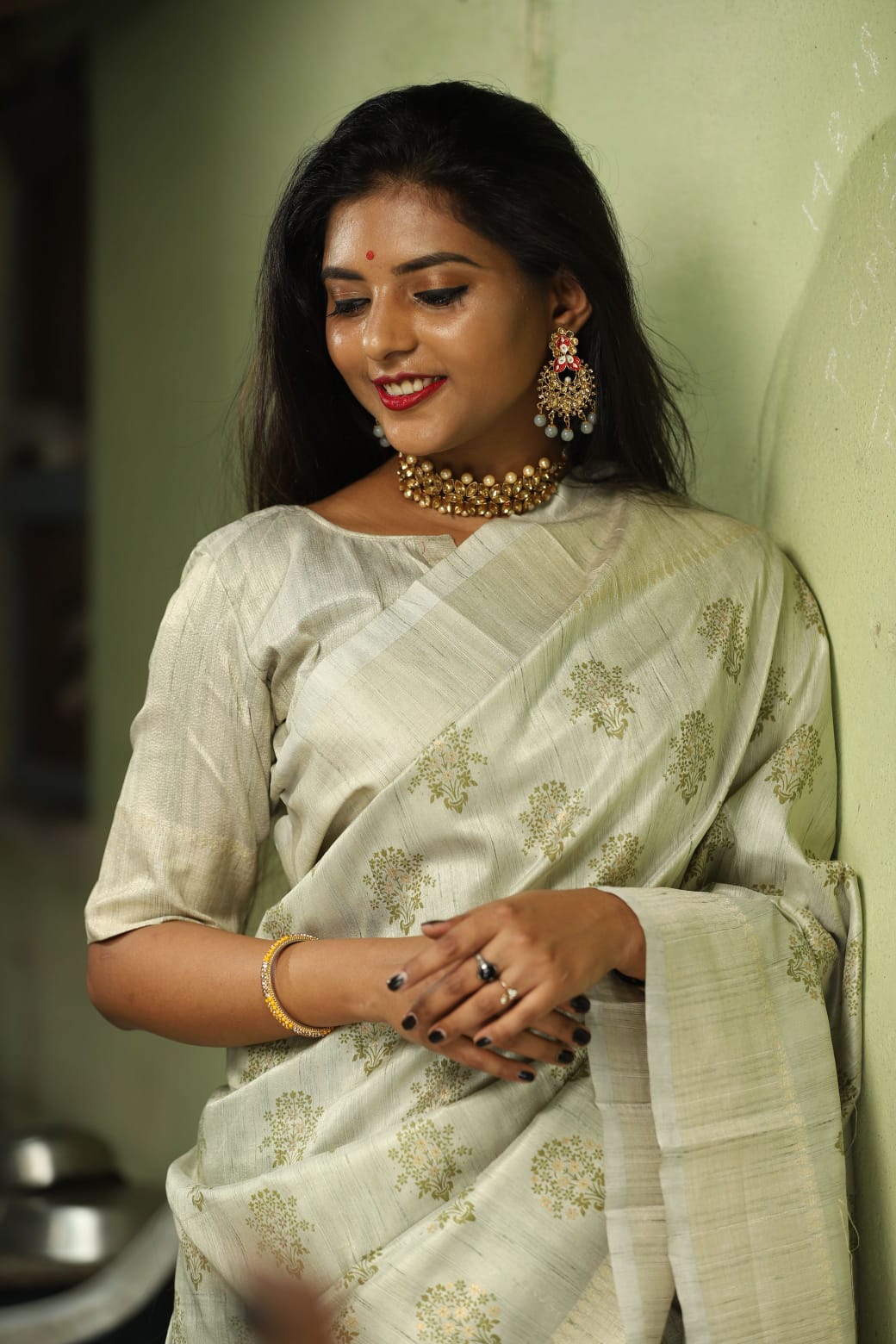 Tea Beautiful Softy Silk Saree With Zari woven Border