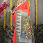 Soft Orange Silk Paithani Saree With Rich Pallu And Meenakari work