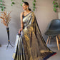 Heavy Silk Pure Dark Blue Saree