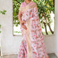 Pink Mysore Silk Saree With Swarovski Diamond