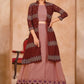 The beautiful Faux Georgette dress