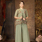 The beautiful faux Georgette dress