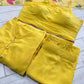 Pure Maska Cotton Silk  Yellow Outfit