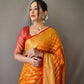 Yellow Beautiful Patola Sarees