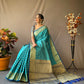 Sky Blue Beautiful Patola Sarees