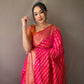 Pink Beautiful Patola Sarees