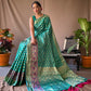 Green Banarasi Silk Sarees