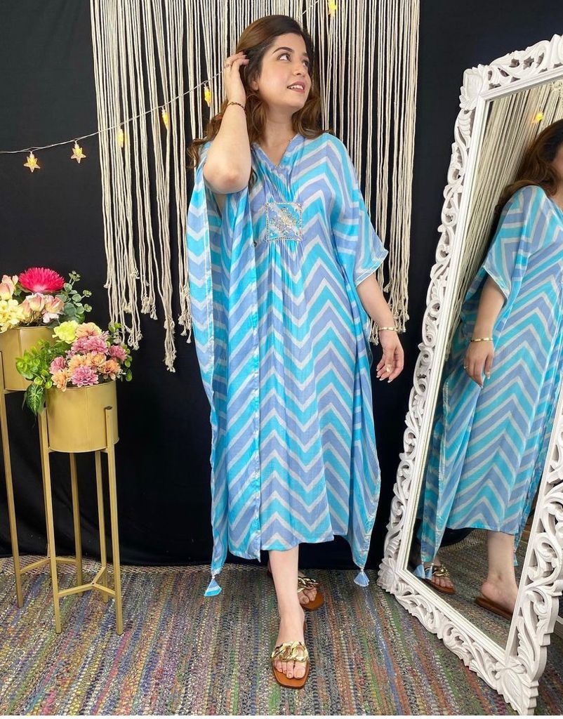 Beautiful Muslin Cotton kaftan