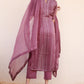 Soft Weight-Less Zari Silk Kurta With Pant and Dupatta Set