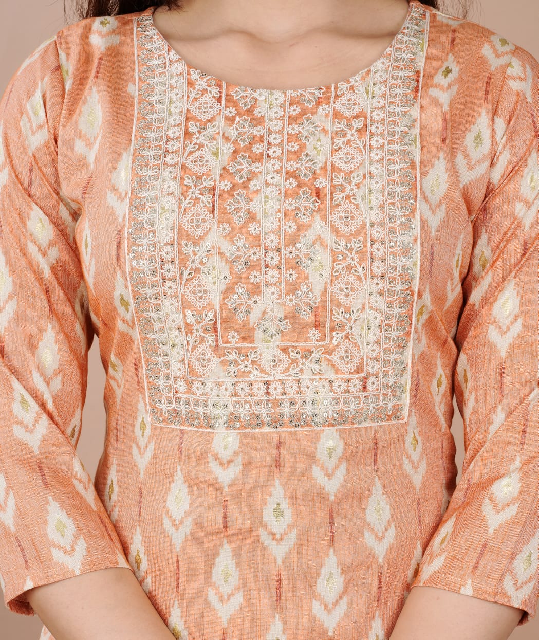 Capsule Kurti With Pent And Dupatta Set