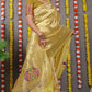 Yellow Paithani Pure silk handloom saree with Pure Jari