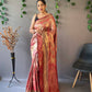 Heavy Silk Pure Red Saree
