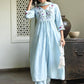 Viscose Rayon Kurti With Pant And Dupatta Set