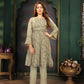 Embroidery Work Faux Georgette Dress