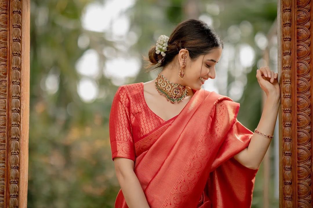 Slab Weaving Soft Royal Saree