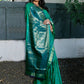 Green Beautiful Rich Pallu Saree With Dolly Butti