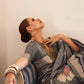 Grey Handloom Weaving Silk Saree