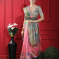 Pink Tussar Print Soft Saree with all Over Beautiful Print