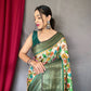 Green Pure Kanchipuram Digital Printed Saree