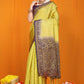 Lemon Pure Softly Silk Handloom Saree