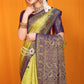 Lemon Pure Softly Silk Handloom Saree