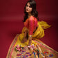Yellow Banarasi Soft Silk Paithani Saree With Fancy Meena
