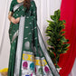 Green Beautiful Soft Pure Silk Paithani Saree