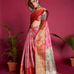 Pink Soft Kanjivaram Silk Saree