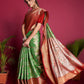 Green Soft Kanjivaram Silk Saree
