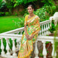 Yellow Banarasi Soft Silk Paithani Saree