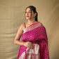 Rani Silk Saree With Rich Pallu