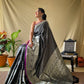 Dark Blue Silk Saree With Rich Pallu