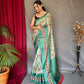 Green Pure Kanchipuram Digital Printed Saree