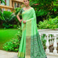 Green Premium Chanderi Silk Saree