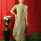 Green Soft Organza Silk Saree